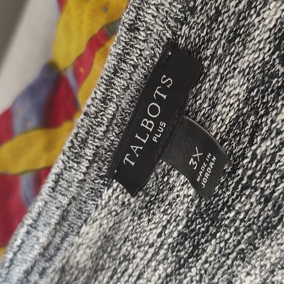 Talbot's mixed media duster. - Picture 5 of 5